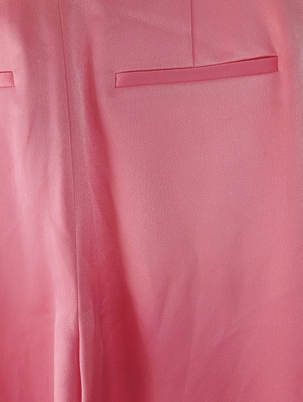 Alice + Olivia Deanna Satin High-waisted Bootcut Pants In Primrose Size 6 - Picture 6 of 10